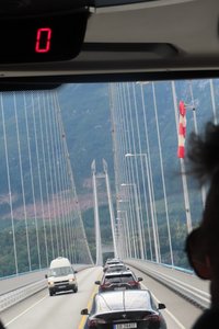 On the Road to Hardanger Plateau - Bridge to Tunnel