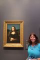 National Museum - Jody at Mona Lisa