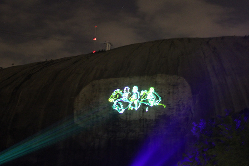Stone Mountain Park - Laser Light Show