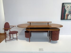 High Museum of Art - Frank Lloyd Wright Desk and Chair