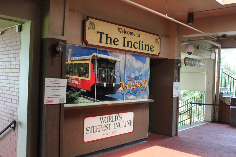 Incline Railway - Sign at the Top