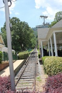 Incline Railway - Looking Up the Track