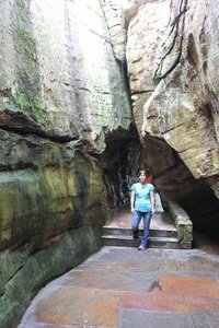 Rock City - Jody at Fairy Caverns
