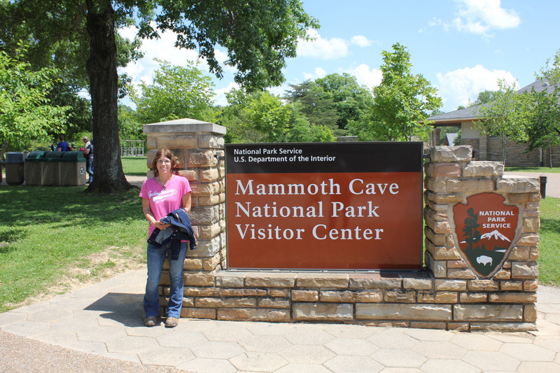 Mammoth Cave - Jody at Visitors Center