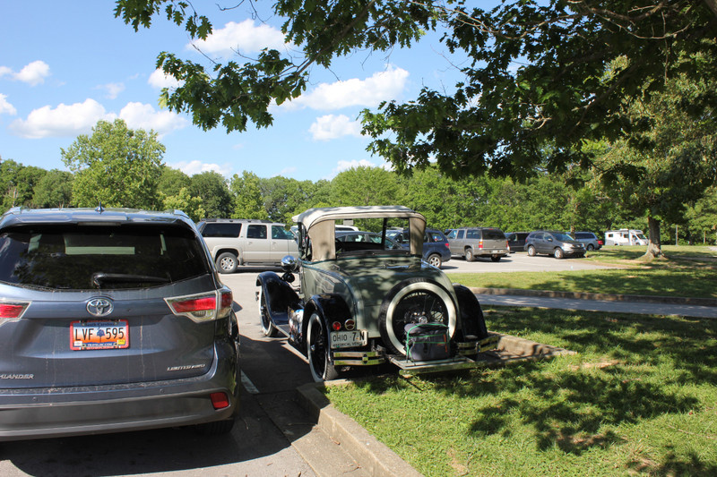 Mammoth Cave Historical - Model A in Parking Lot