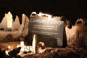 Cumberland Caverns - Founder's Son Plaque
