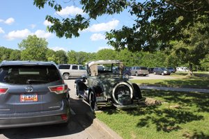 Mammoth Cave Historical - Model A in Parking Lot