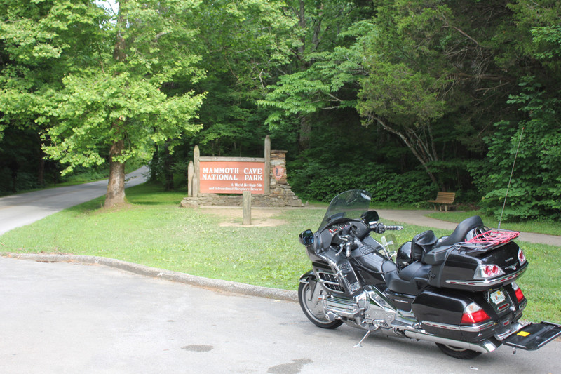 Mammoth Cave - Bike at the Entrance