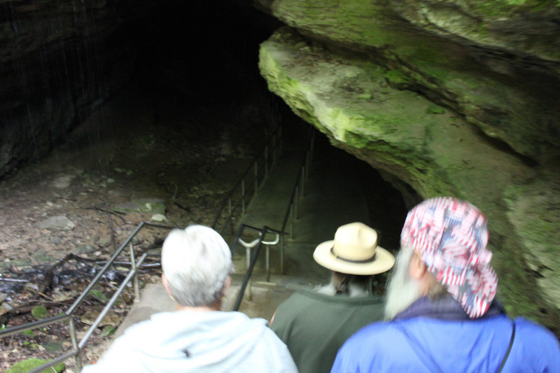 Mammoth Cave Gothic Avenue - Ranger Charlie Enters