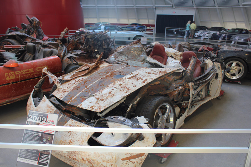 Corvette Museum - Destroyed By Sink Hole