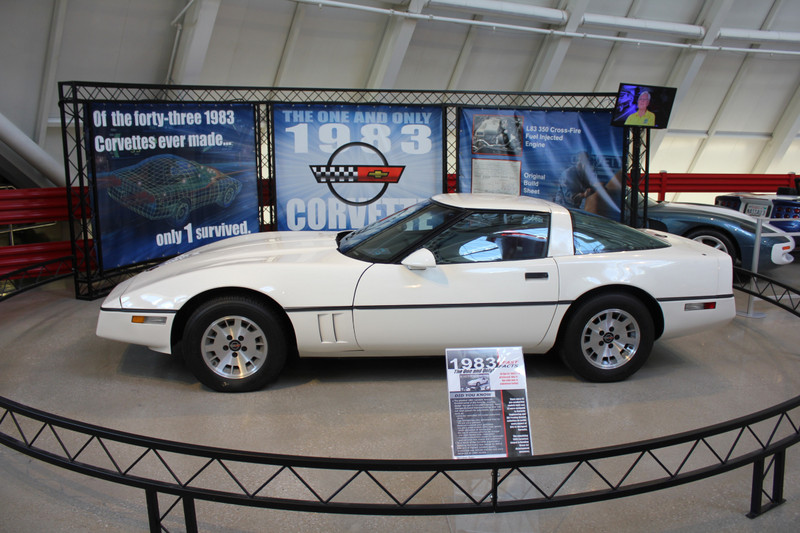 Corvette Museum - Only Remaining 1983 Corvette