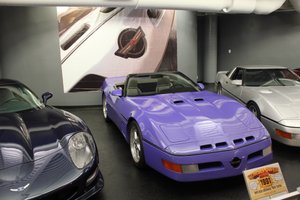 Corvette Museum - Periwinkle Corvette