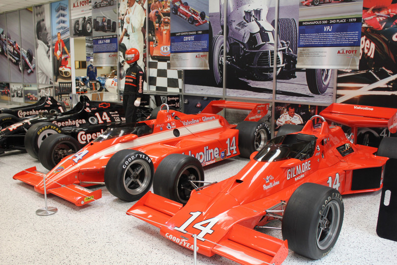 Indy Museum - A.J.Foyt Cars
