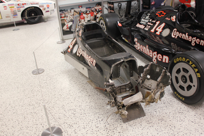 Indy Museum - A.J.Foyt Wreck Car