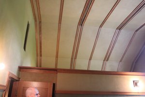Frank Lloyd Wright House - Gable Ceiling