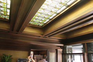 Frank Lloyd Wright House - Studio Ceiling