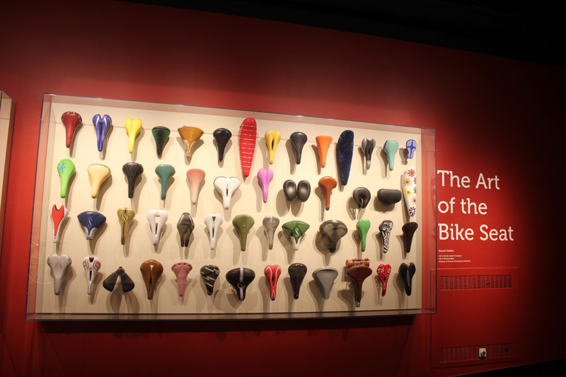 Museum of Science & Industry - Art of the Bicycle Seat