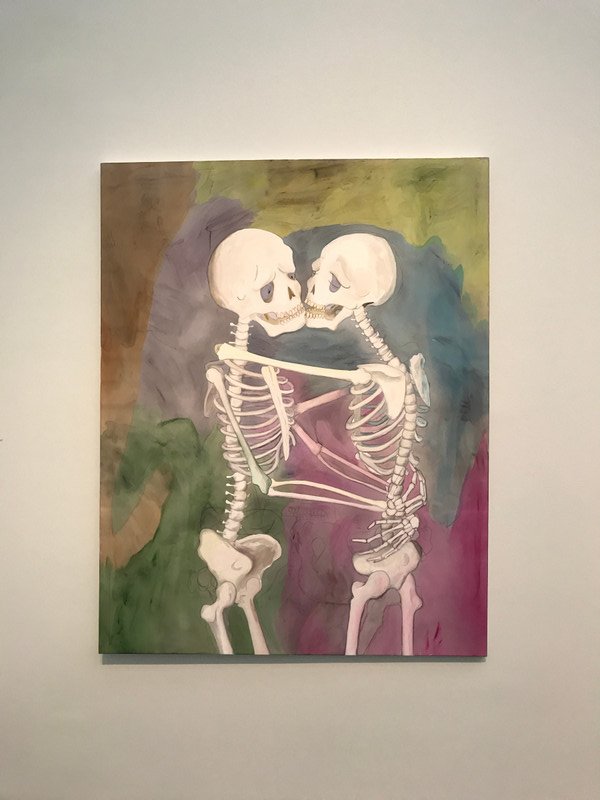 Museum of Contemporary Art - Kissing Skeletons