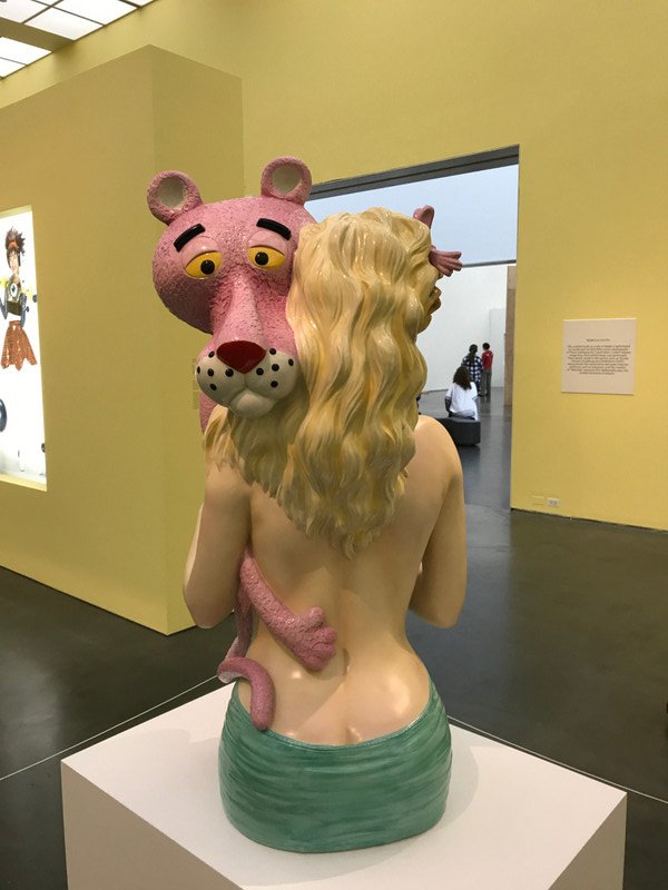 Museum of Contemporary Art - Girl & Pink Panther