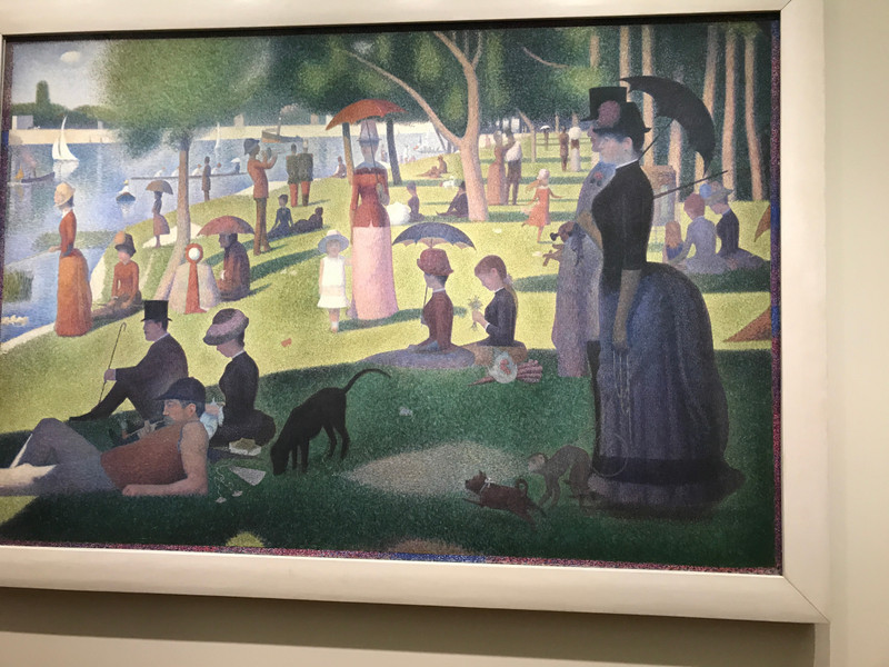 Art Institute of Chicago - Seurat - Sunday Afternoon