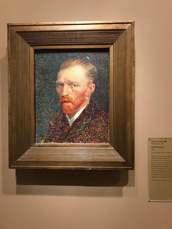 Art Institute of Chicago - Van Gogh - Self Portrait