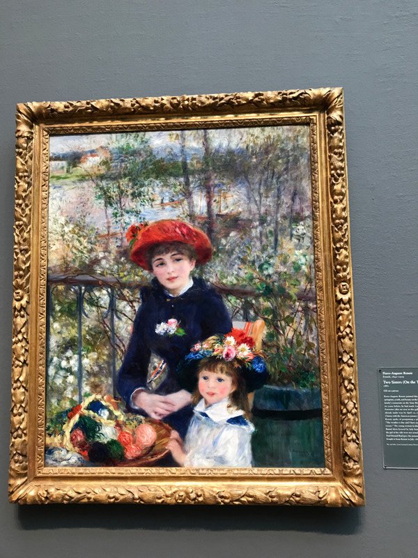 Art Institute of Chicago - Renoir - Two Sisters