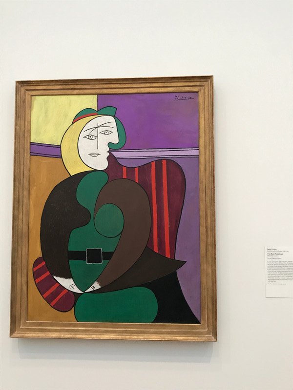 Art Institute of Chicago - Picasso - The Red Armchair