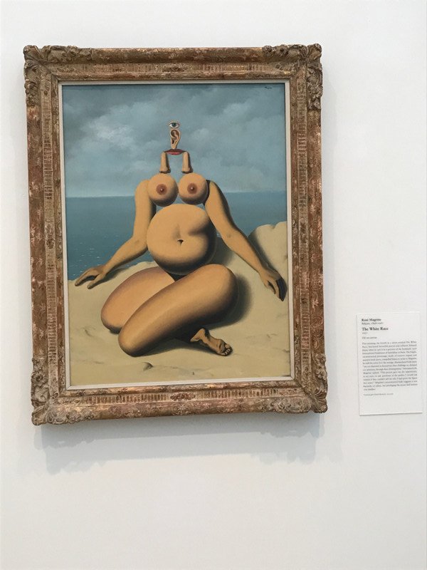 Art Institute of Chicago - Magritte - The White Race