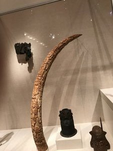 Art Institute of Chicago - Carved Elephant Tusk