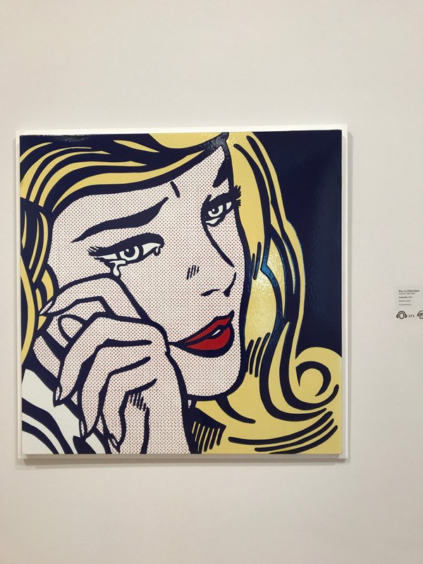 Milwaukee Art Museum - Lichtenstein - Crying Girl