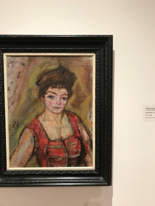 Milwaukee Art Museum - Koko - Lady in Red