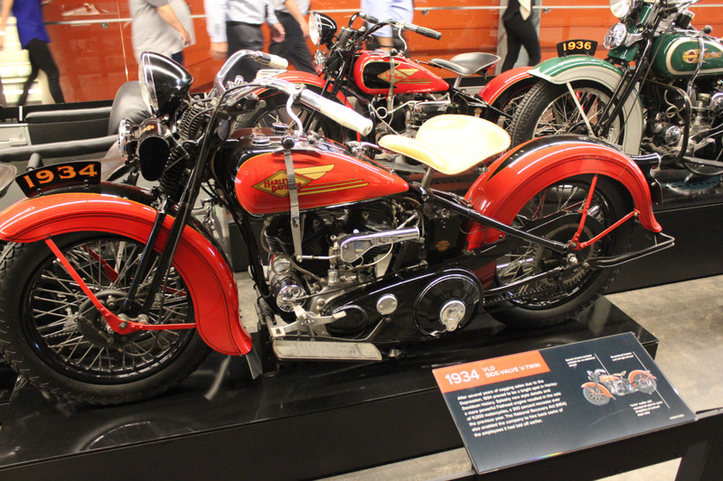 Harley-Davidson Museum - 1934 VLD Side Valve HD