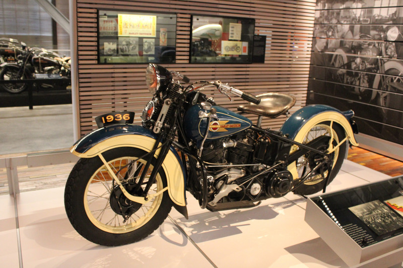 Harley-Davidson Museum - 1936 HD