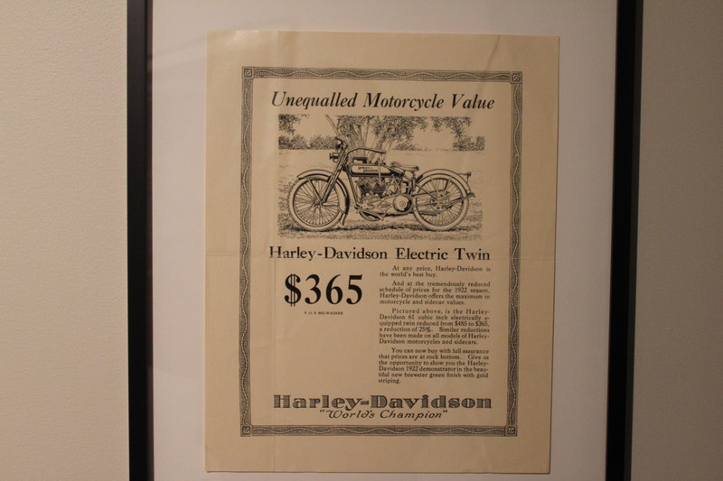 Harley-Davidson Museum - 1922 HD Poster