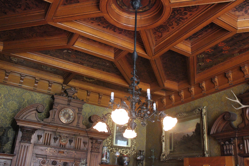 Pabst Mansion - Study Ceiling