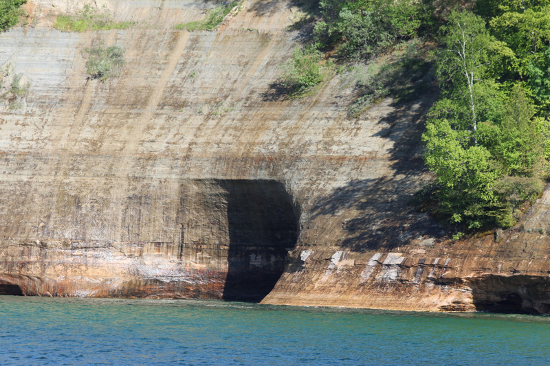 Pictured Rocks Cruise - Cave Formation