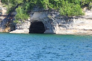 Pictured Rocks Cruise - Cave Formation
