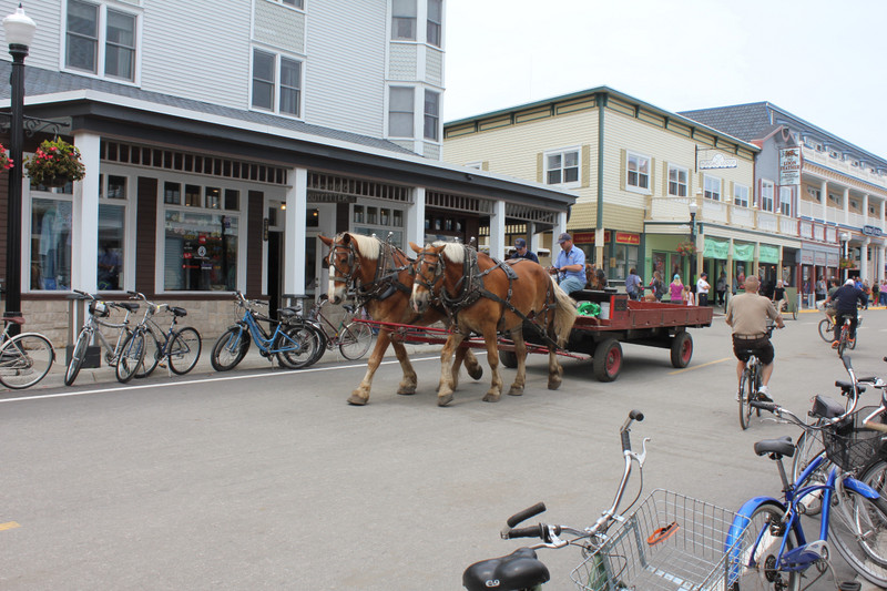 Mackinac Island - Horse Drawn Carriages