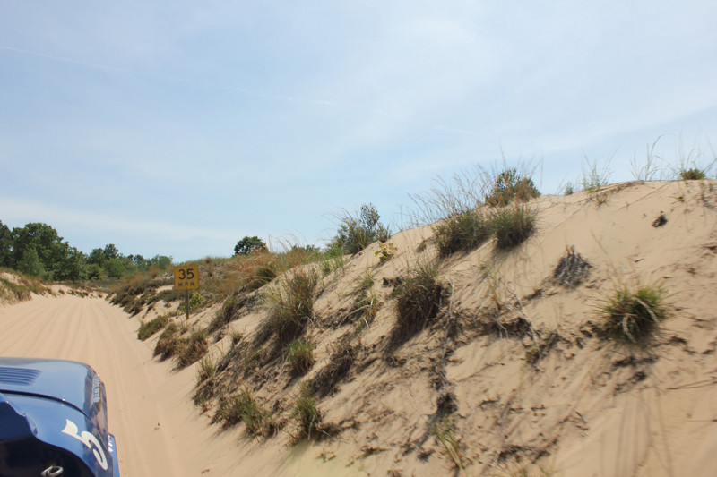 Saugatuck Dune Ride -  Up the Dune