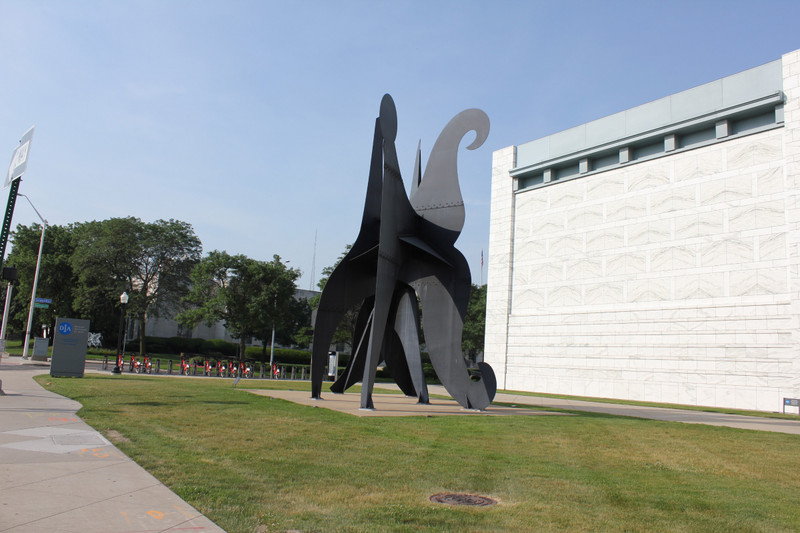 Detroit Institute of Art - Outside Sculpture