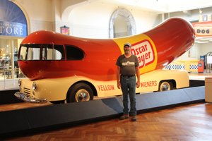 Ford Museum - Rick at Weiner Mobile