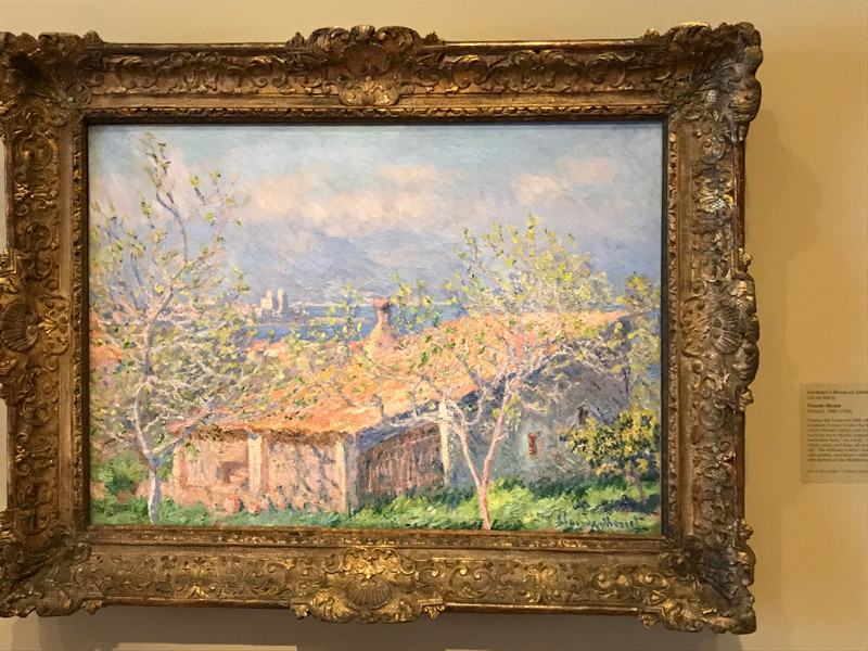 Cleveland Museum of Art - Gardner's House - Monet