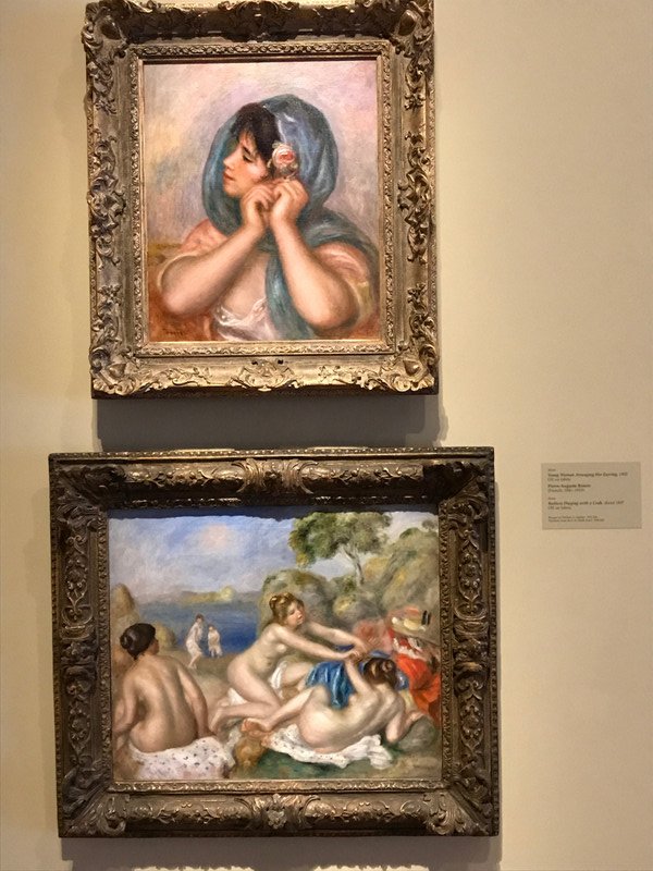 Cleveland Museum of Art - Young Woman & Bathers - Renoir