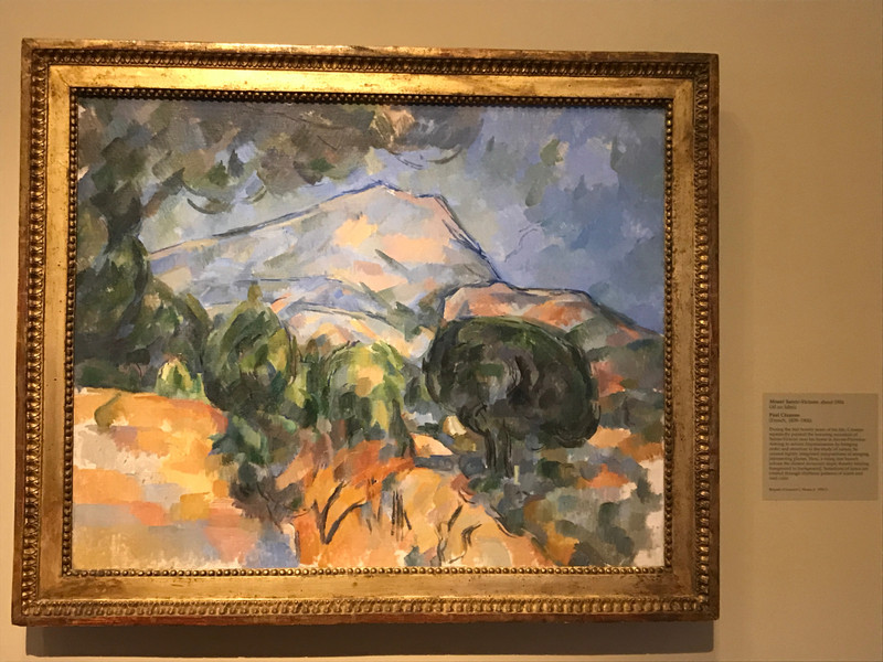Cleveland Museum of Art - Mount Sainte-Victoire - Cezanne