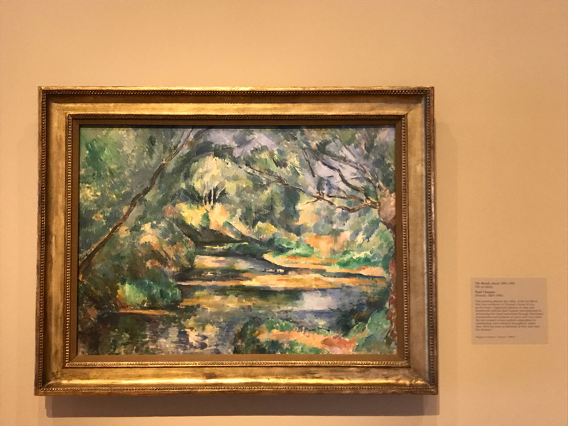 Cleveland Museum of Art - The Brook - Cezanne