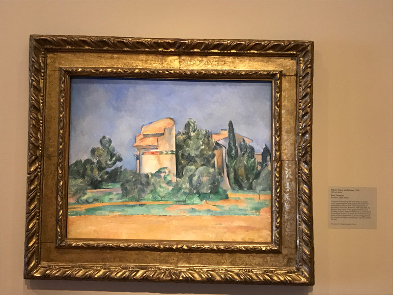 Cleveland Museum of Art - Pigeon Tower - Cezanne
