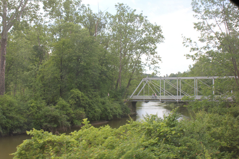 Cuyahoga Scenic Rail - Footbridge Crossing the River
