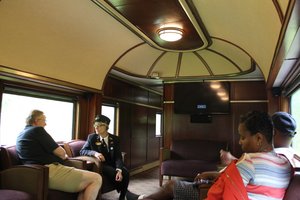 Cuyahoga Scenic Rail - VChatting in the Parlor Car