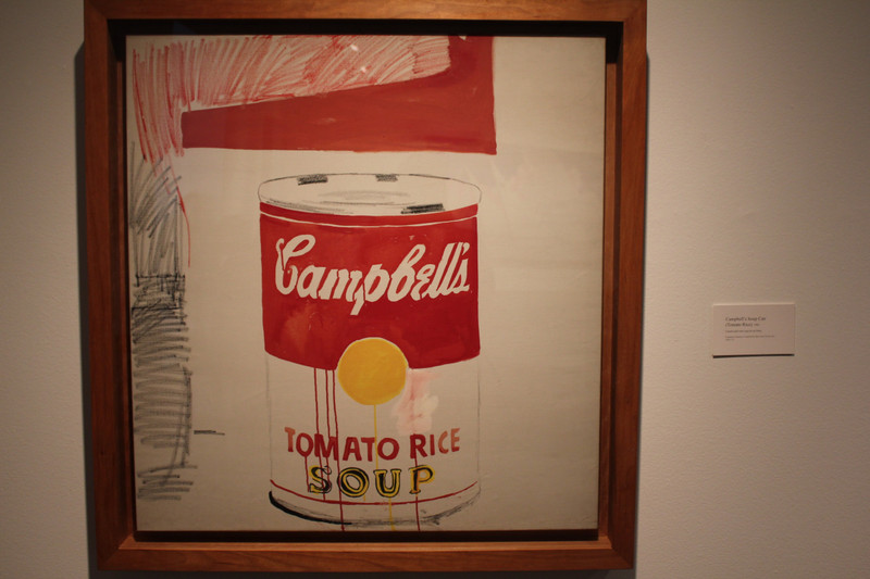 Warhol Museum - First Campbell Soup Can - 1961