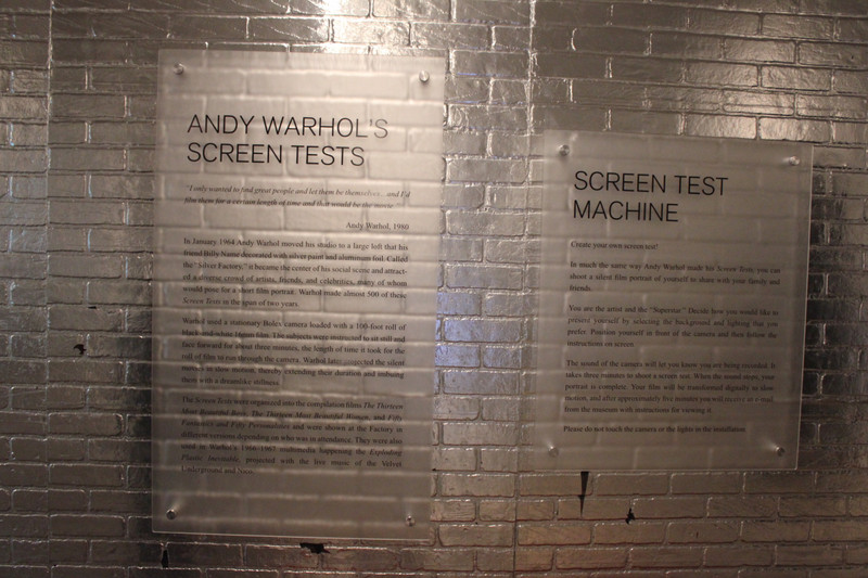 Warhol Museum - Andy Warhol Screen Test